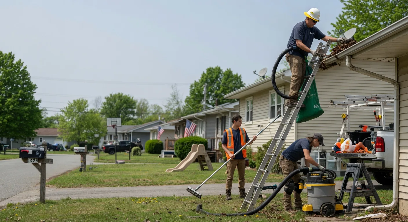 Gutter Installation in Reynolds, IL near me